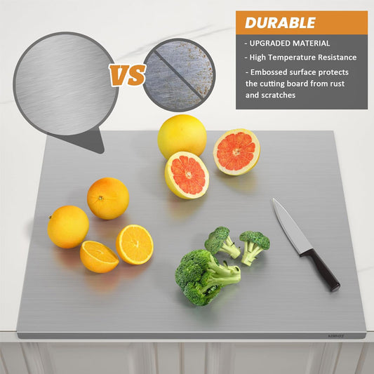 Stainless Steel Chopping/Cutting Board - Large