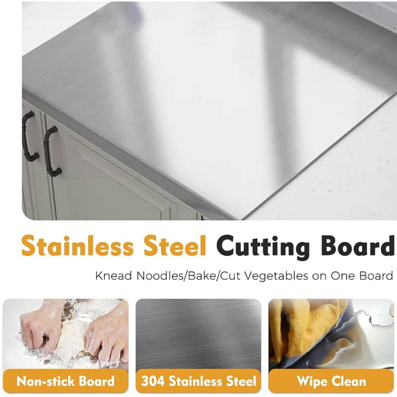 Stainless Steel Chopping/Cutting Board - Large