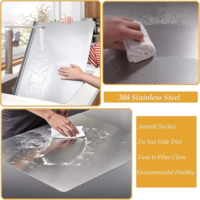 Stainless Steel Chopping/Cutting Board - Large
