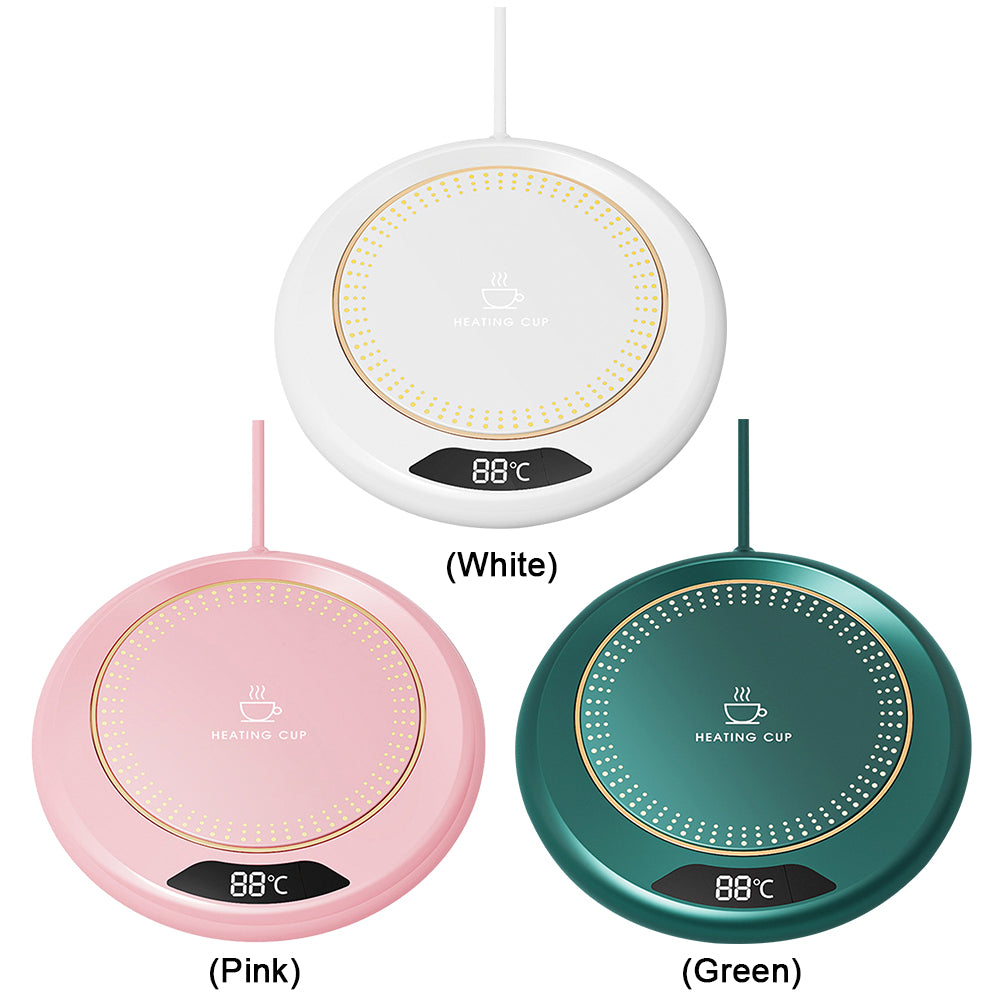 Coffee Mug Warmer For Desk – 3 Temperature Settings | Smart Thermostat Coaster