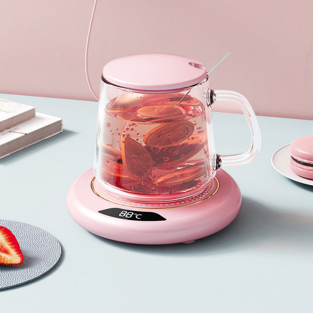 Coffee Mug Warmer For Desk – 3 Temperature Settings | Smart Thermostat Coaster