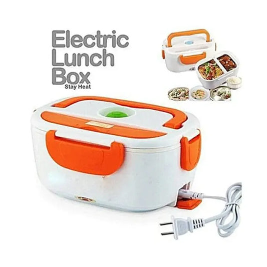 Electric Lunch Box - Electronic Heating Lunch Box & Tiffin Box Portable Electric Food Warmer for Office, School, Travel & Home | Multi-Layer Leakproof Design | Fast Heating, Easy to Clean & Carry